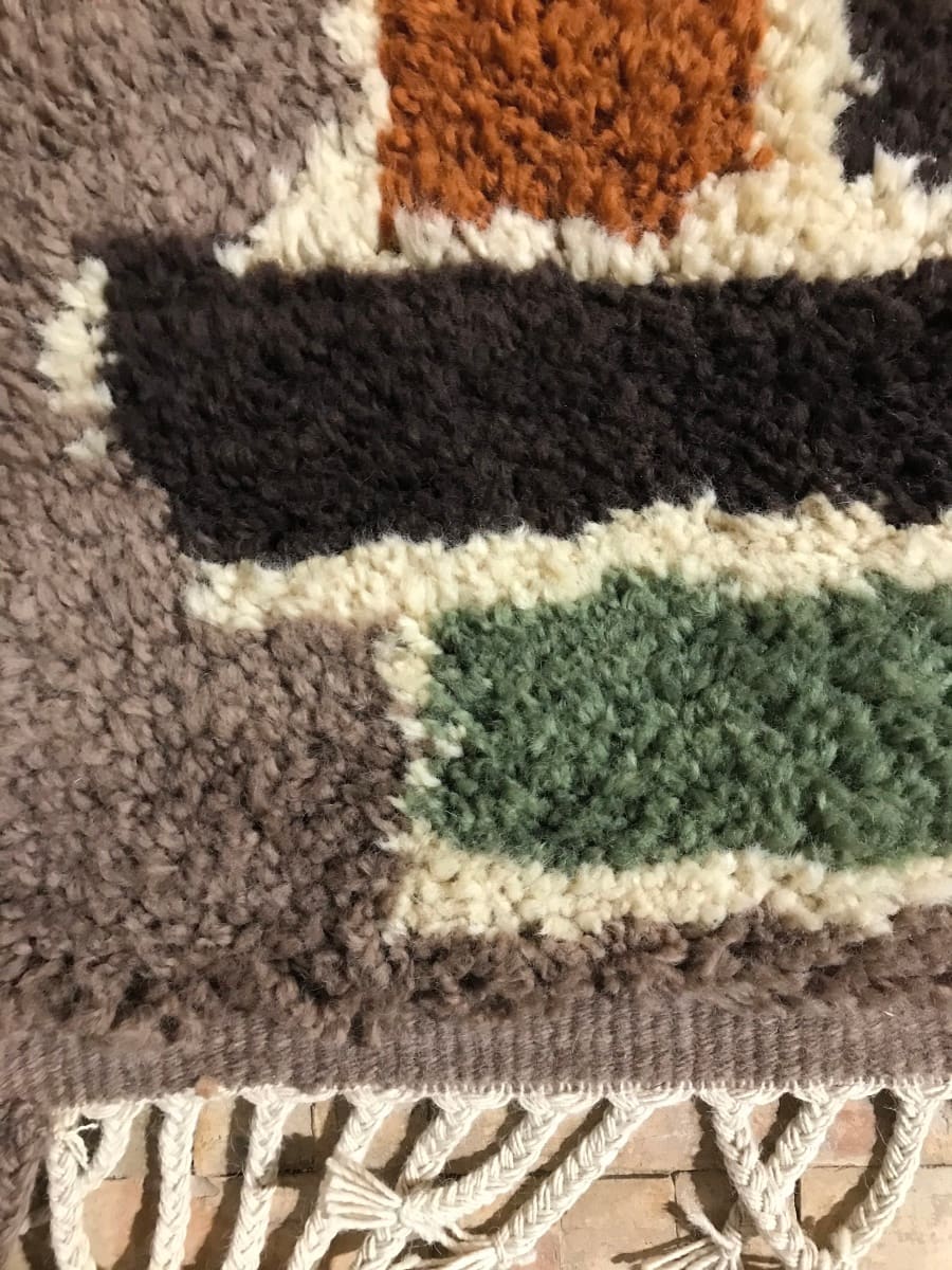  Pileknot Rug  Colored Morocco