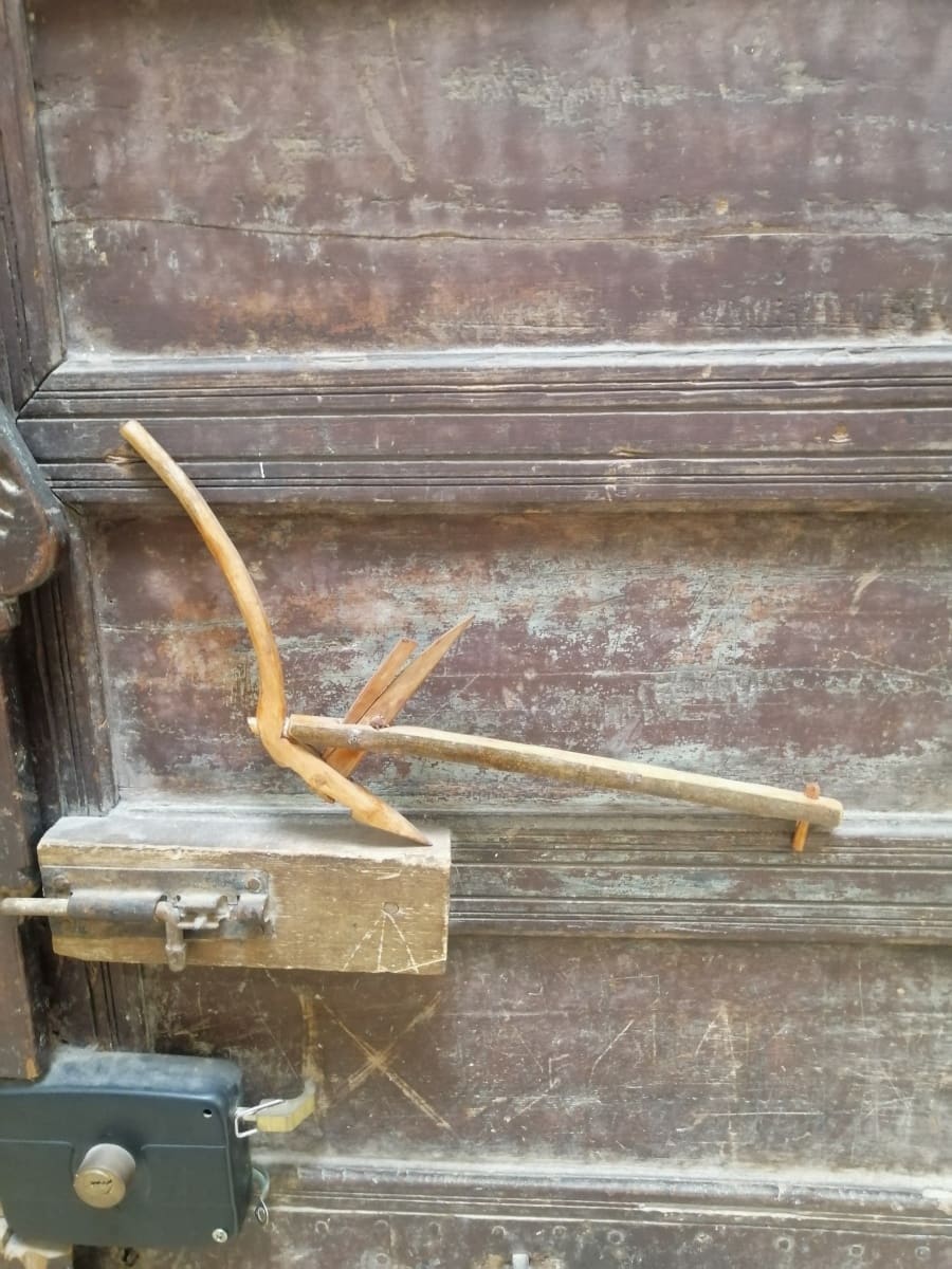  Wooden plow Wood Yellow, Grey Morocco