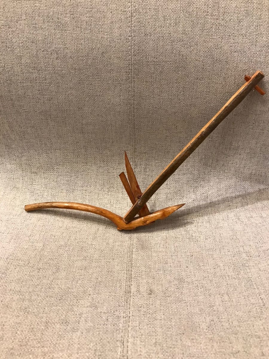  Wooden plow Wood Brown, Grey Morocco