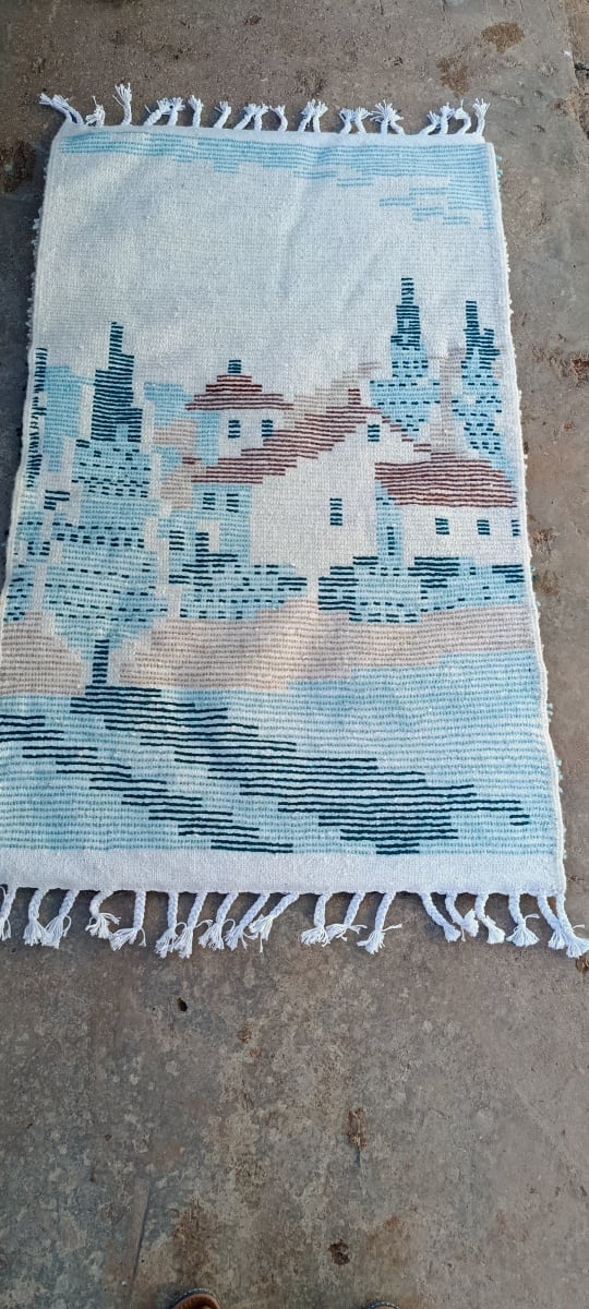  A rug  Colored Morocco