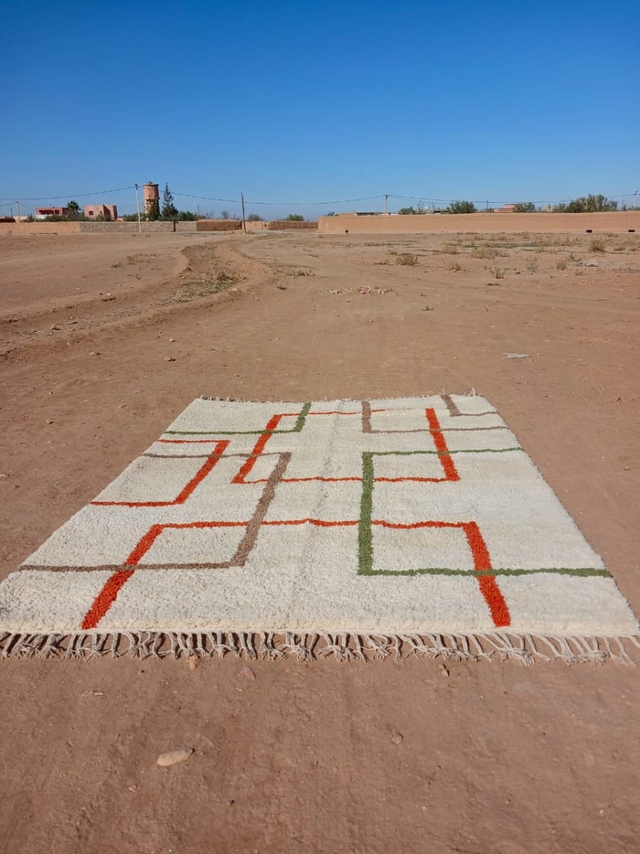  Rug   and  Colored Morocco