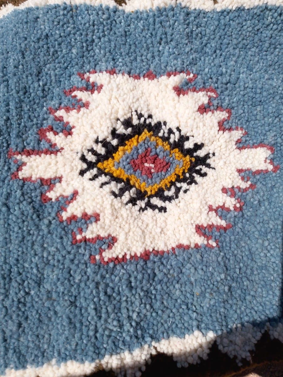  Zerbya Natural Wool Colored Morocco