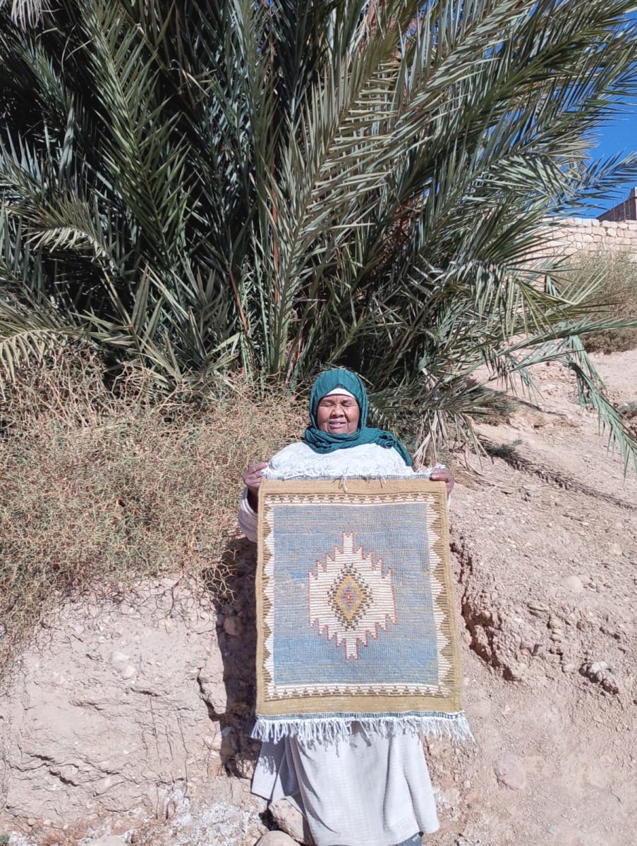  Zerbya Natural Wool Colored Morocco