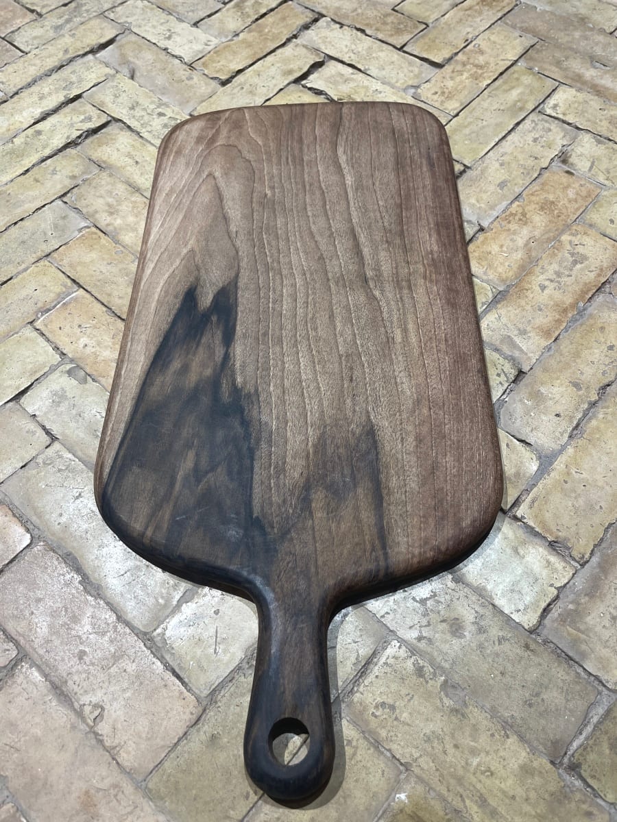  Serving Tray Walnut Wood Brown Morocco