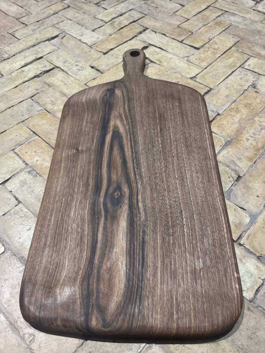  Serving Tray Walnut Wood Brown Morocco