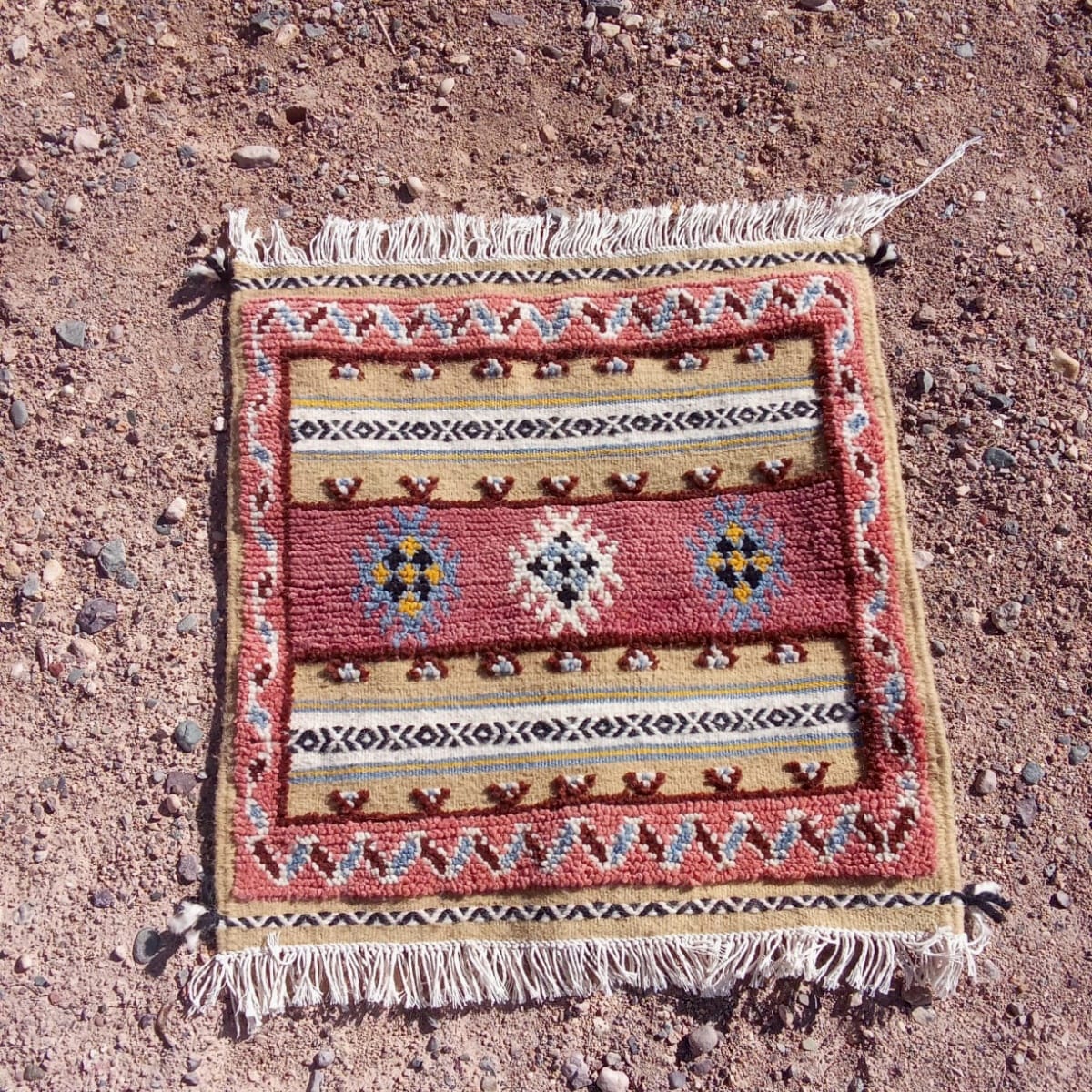 Flatweave and Pileknot rug