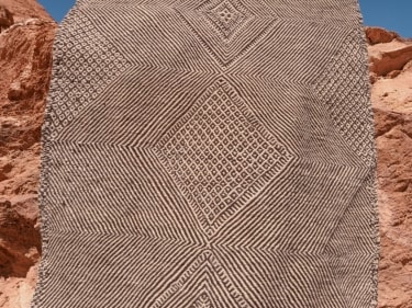  Flatweave rug  Brown, White Morocco