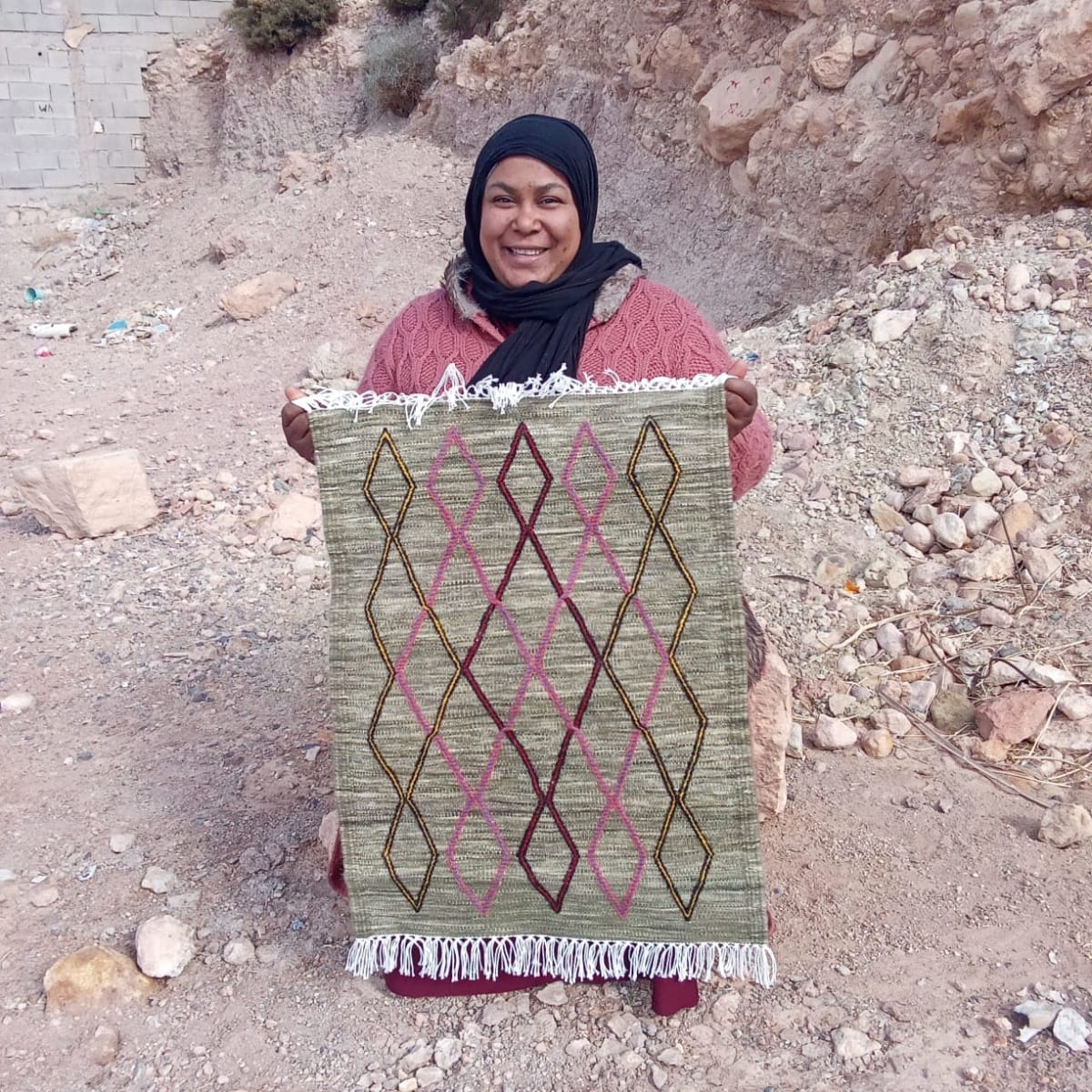  Hanbel Natural Wool Colored Morocco