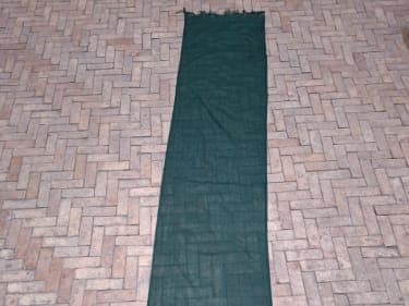  Scarf Cotton string and  polyster Green Morocco