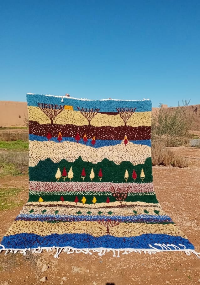  Rug   and  Colored Morocco