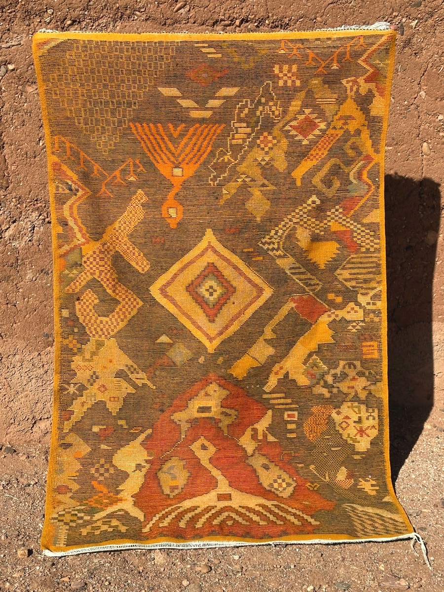 Handmade Moroccan Pileknot Rug