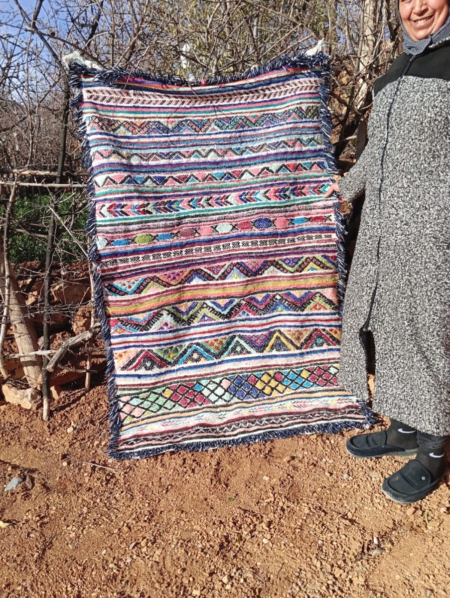  Boucherouite  Colored Morocco