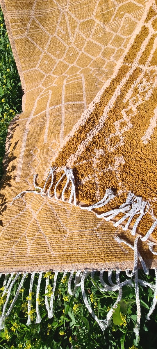  Pileknot rug  Yellow, White Morocco