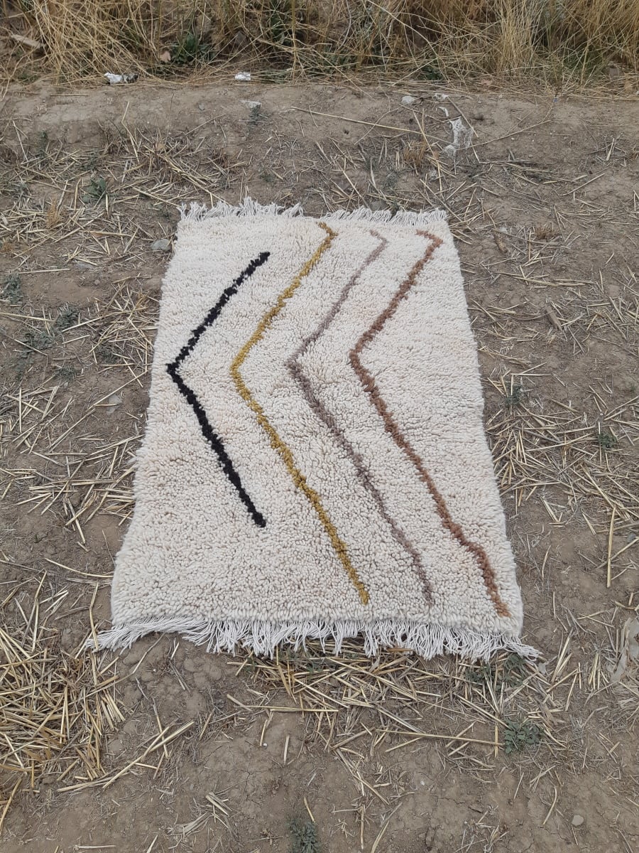  Pileknot rug  Colored Morocco