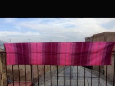  Scarf Wool  and  polyster Red, Pink Morocco