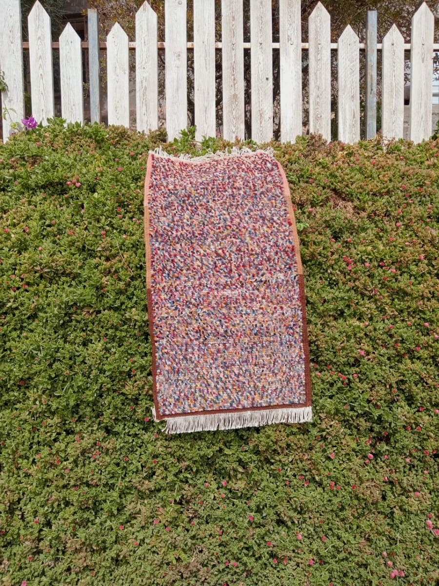  Zerbya Natural Wool Colored Morocco