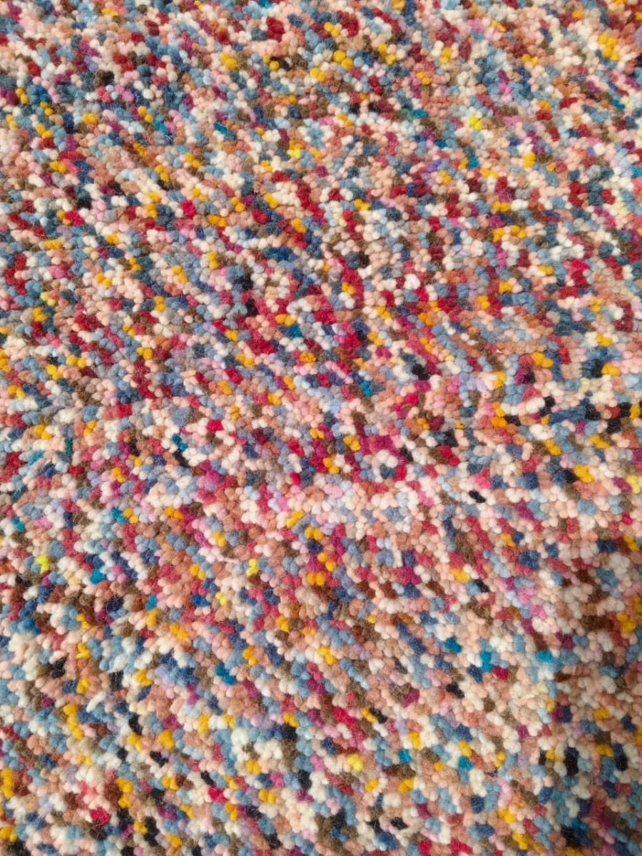  Zerbya Natural Wool Colored Morocco