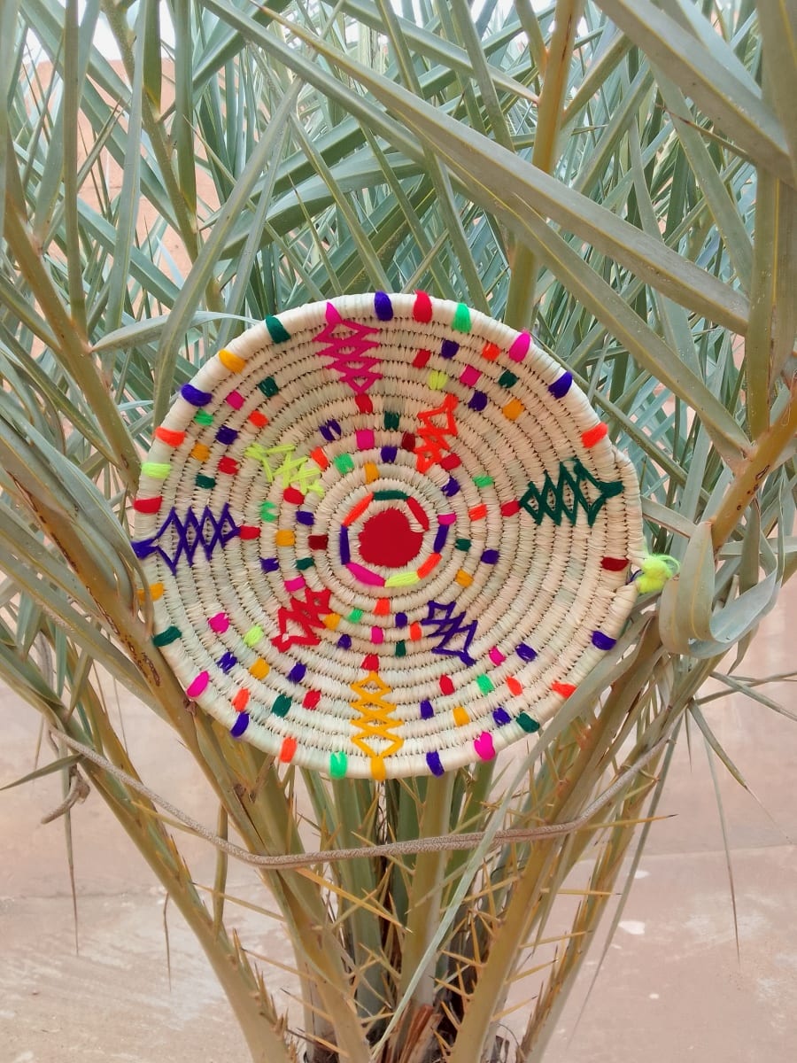  Basket  Colored Morocco