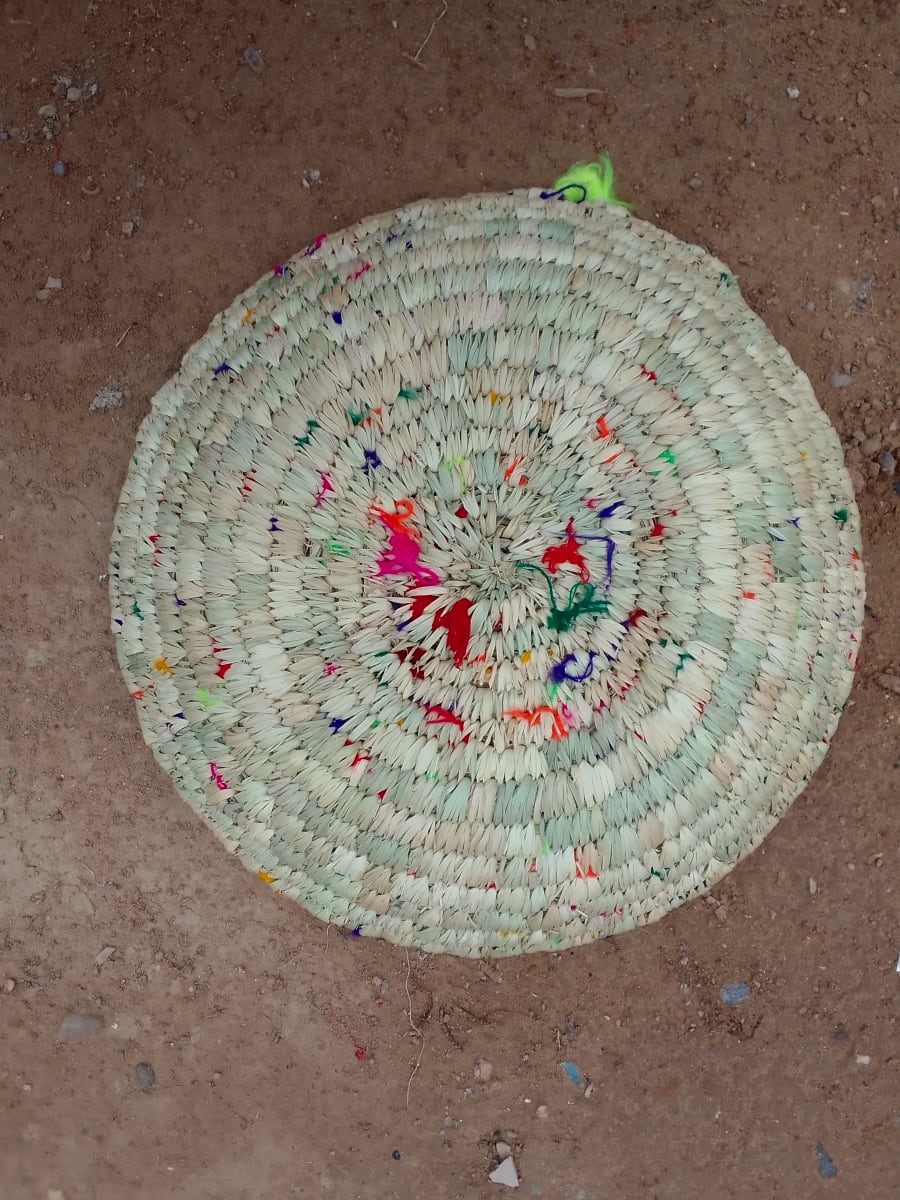  Basket  Colored Morocco