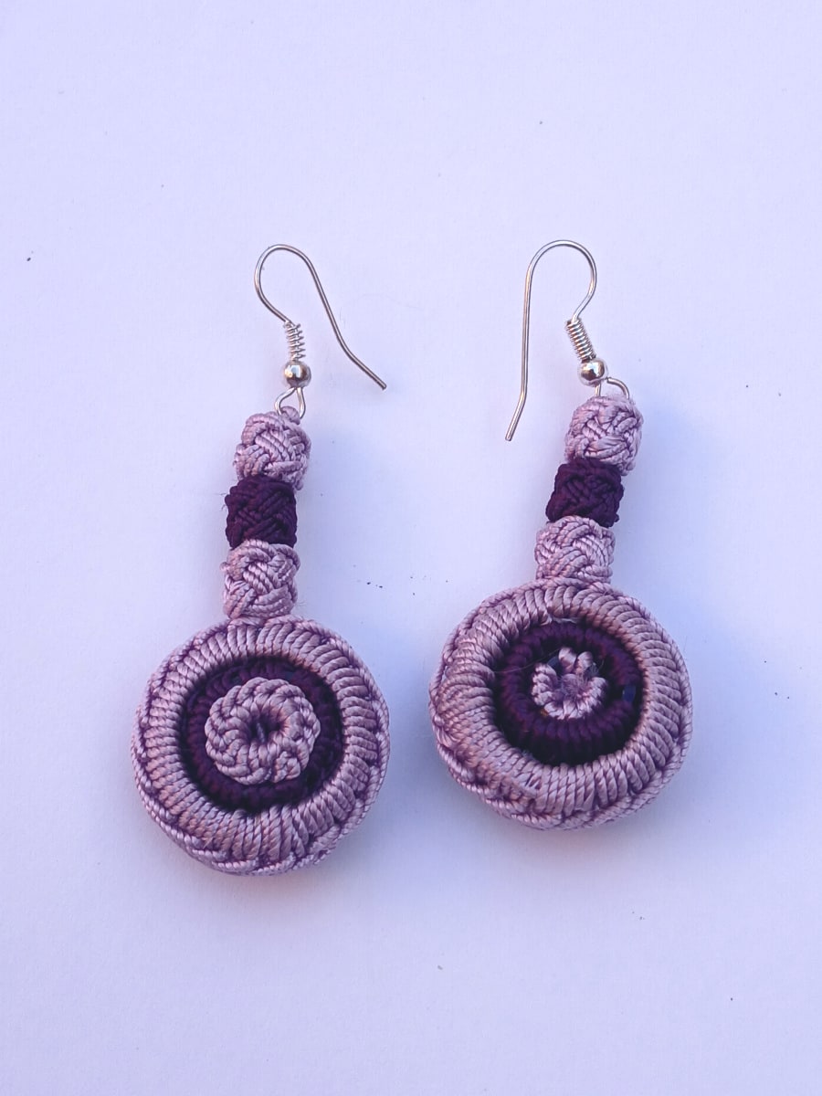 Multi Button Earrings