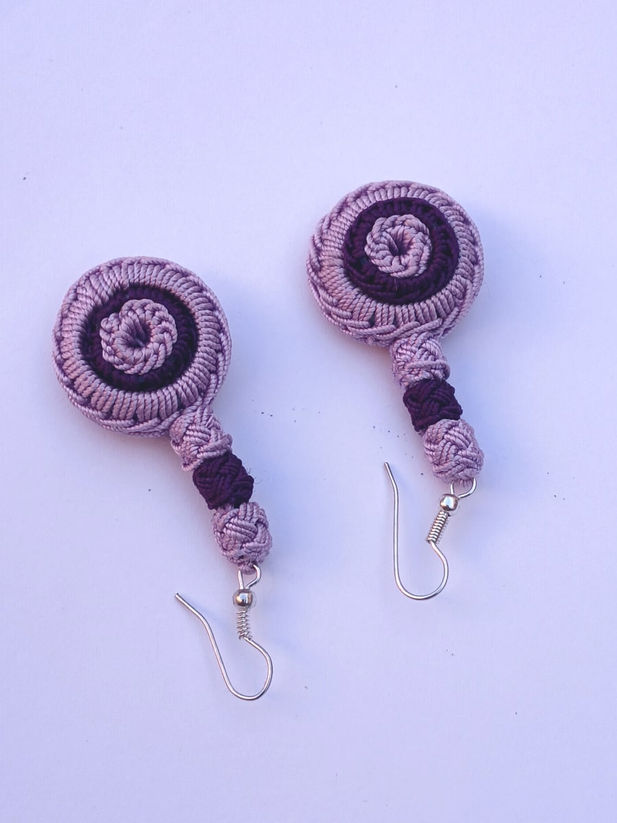 Multi Button Earrings