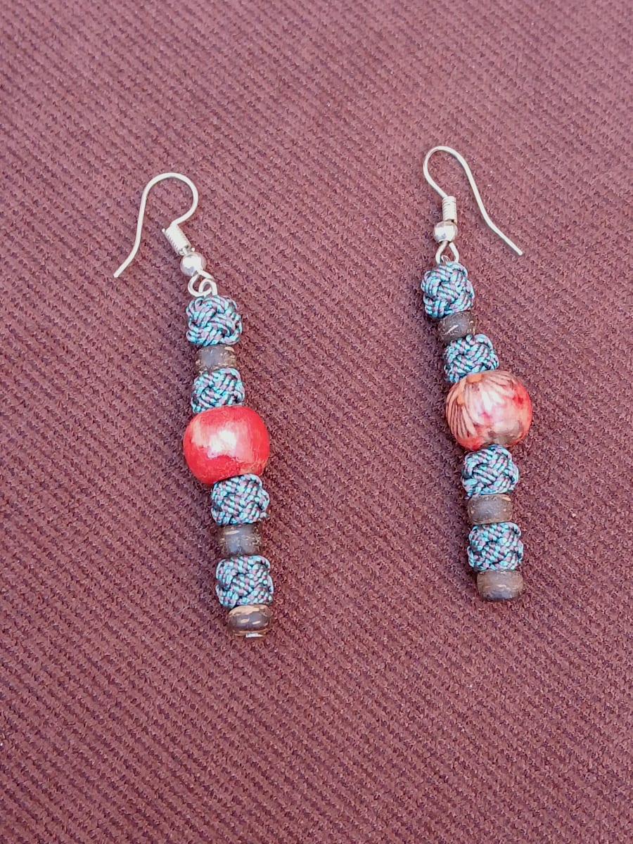 Multi Button Earrings