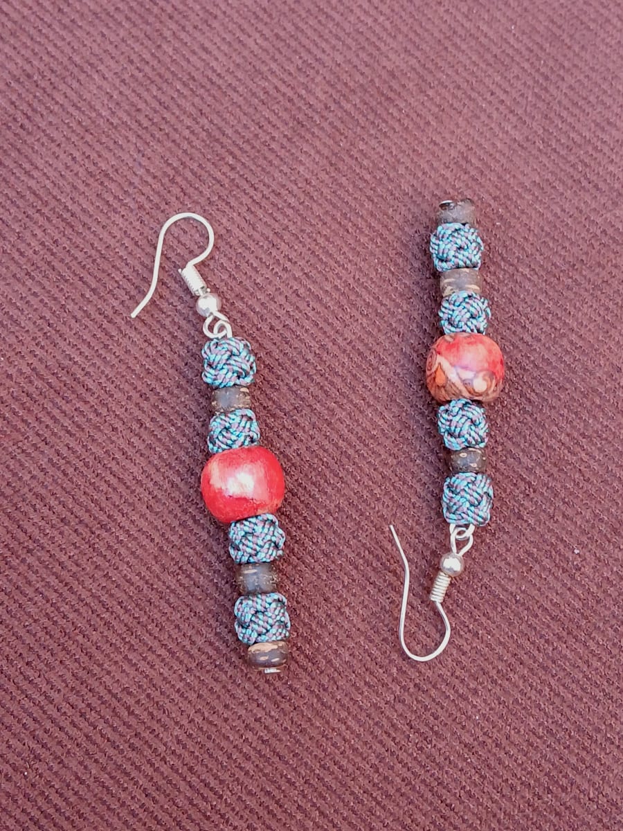 Multi Button Earrings
