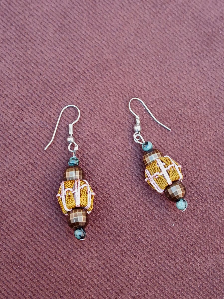 Multi Button Earrings