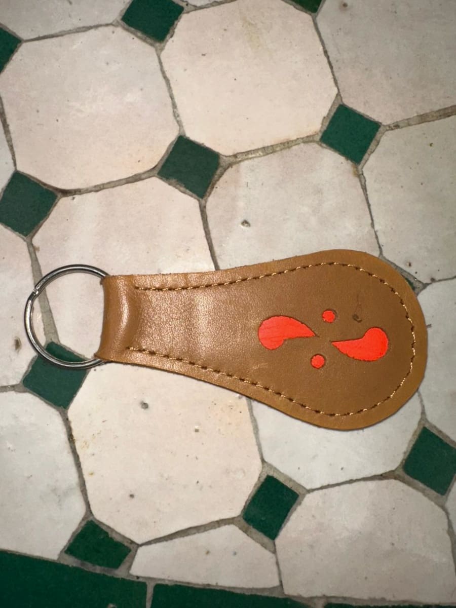   small bag leather Orange, Brown Morocco
