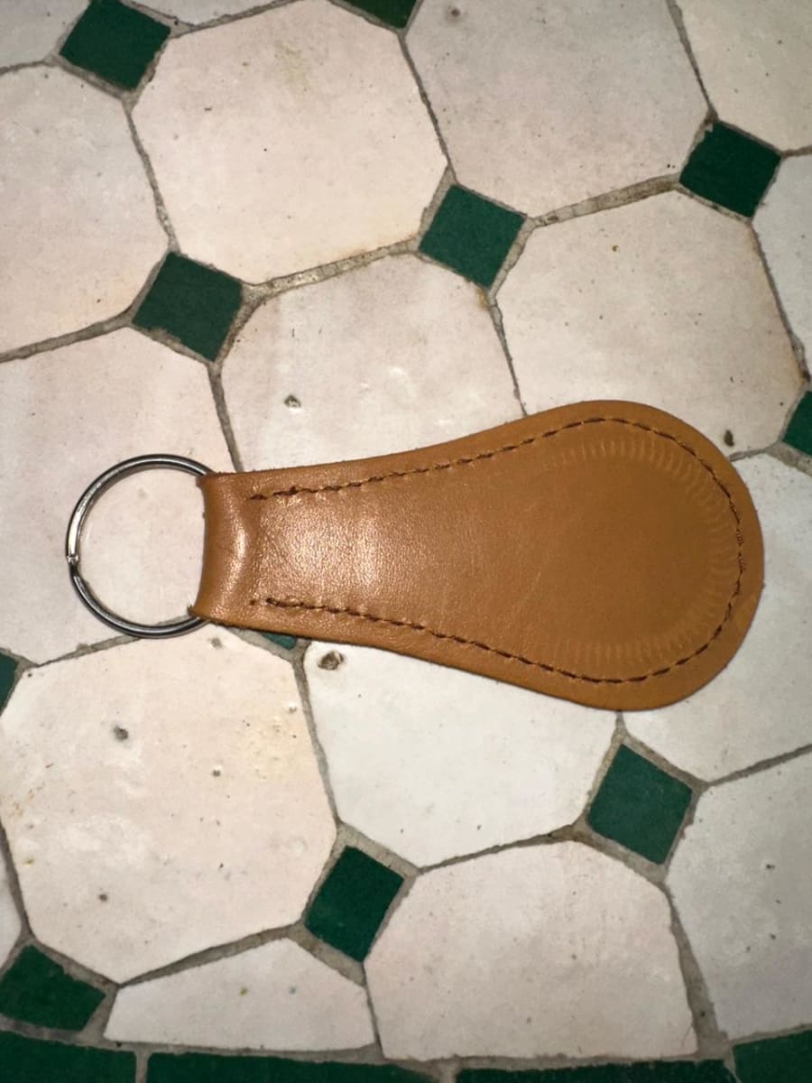   small bag leather Orange, Brown Morocco