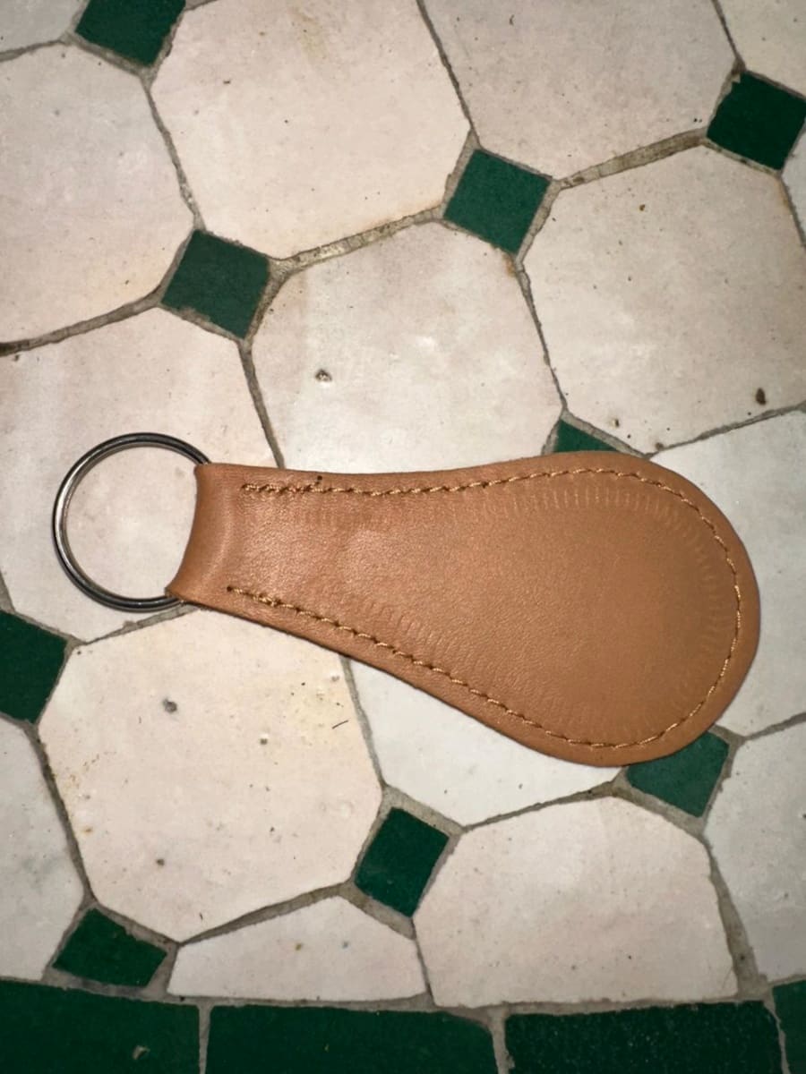  small bag leather Orange, Brown Morocco