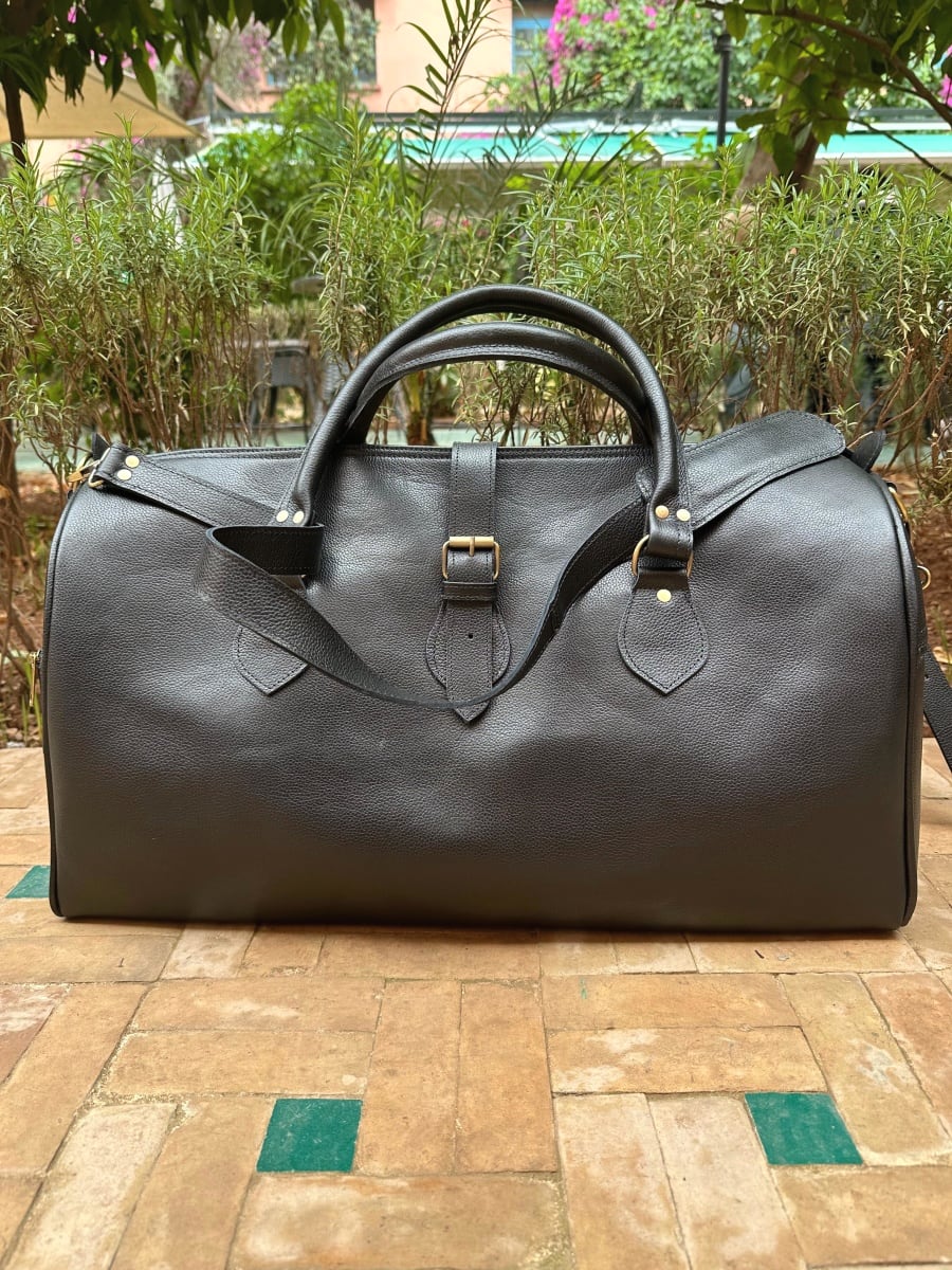  bag leather Brown, Black Morocco