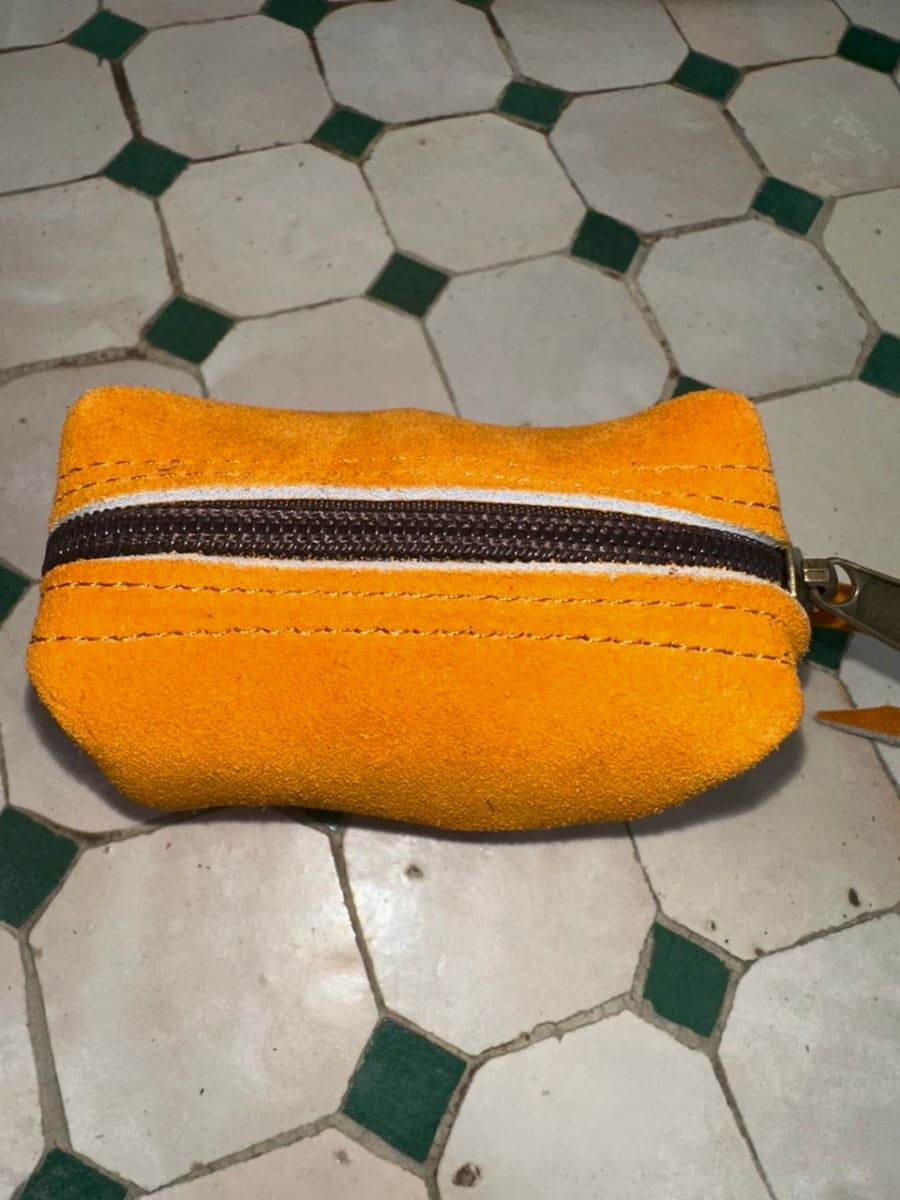   small bag leather Orange Morocco