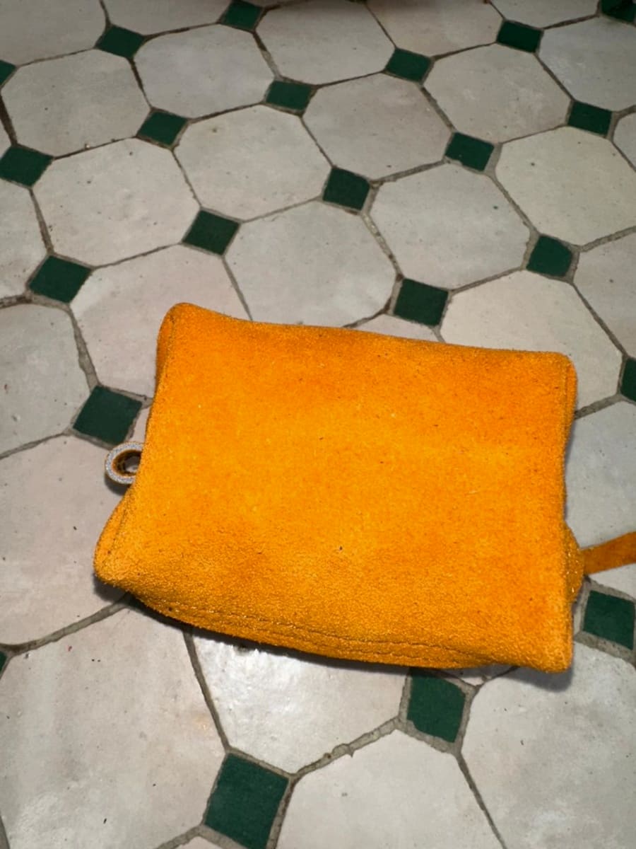   small bag leather Orange Morocco