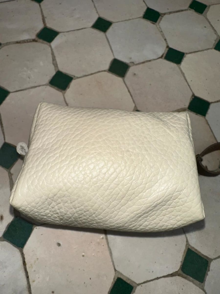   small bag leather Black, White Morocco