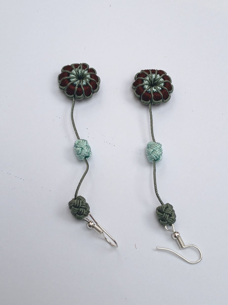 Multi Button Earrings