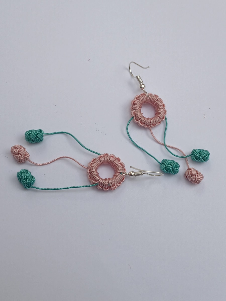 Multi Button Earrings