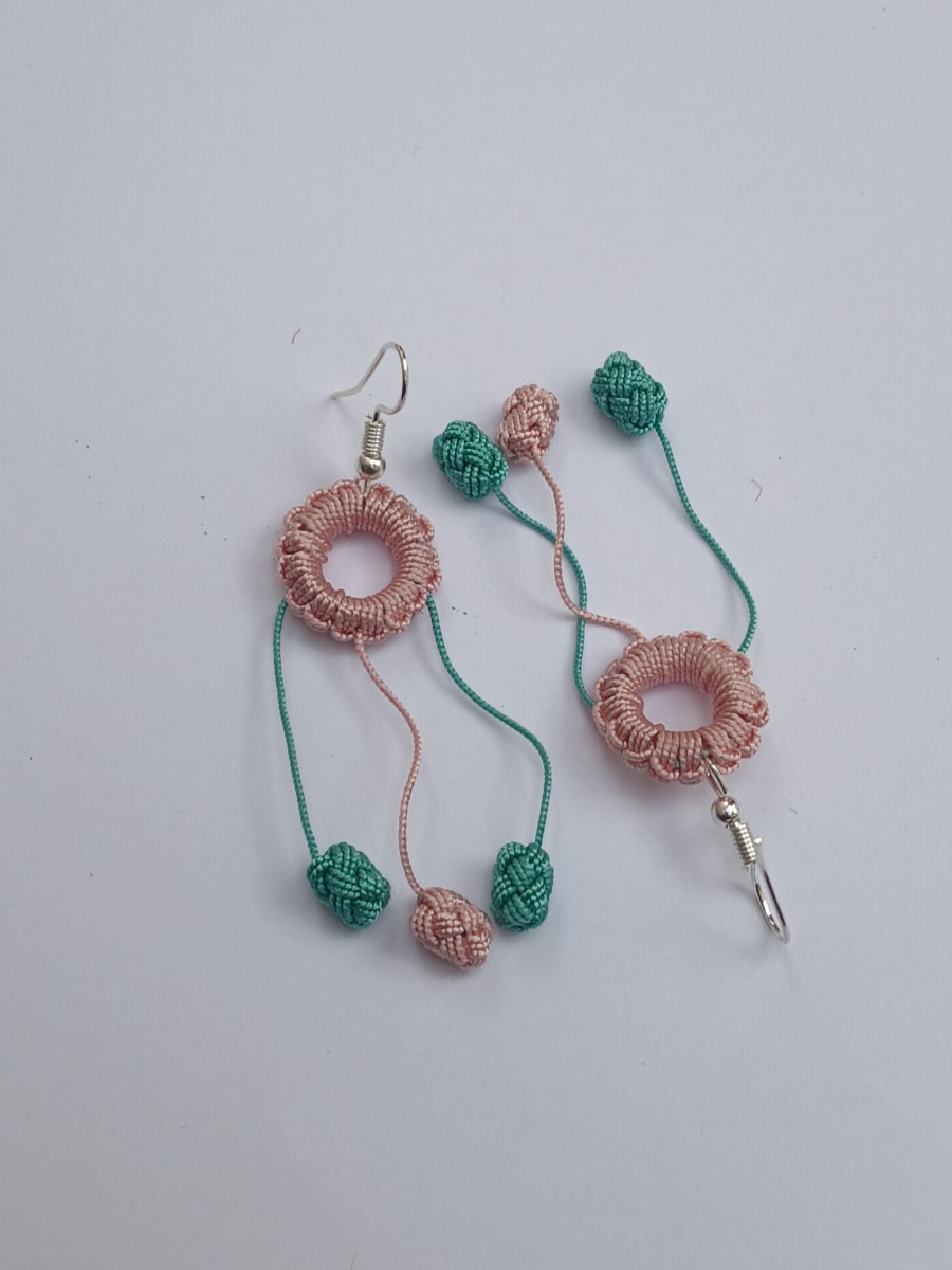 Multi Button Earrings