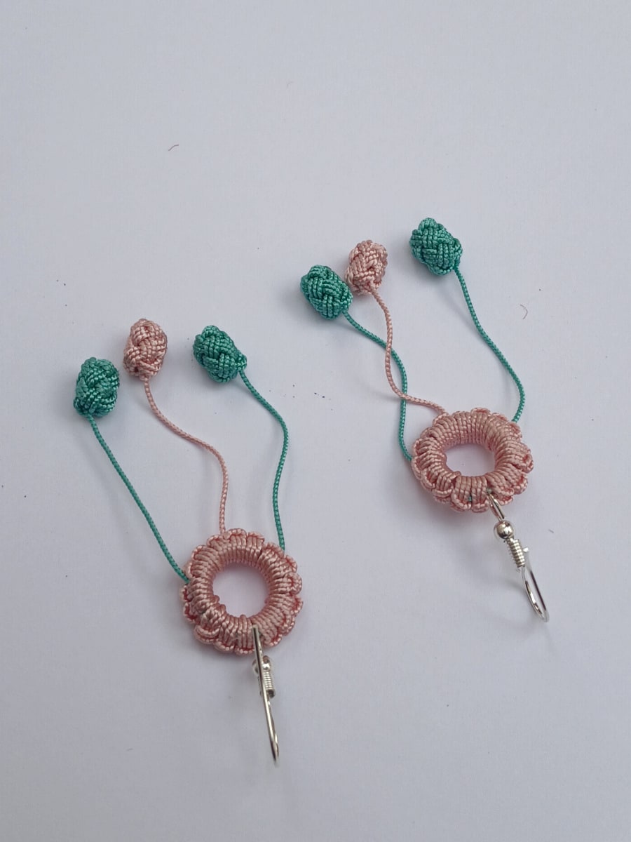 Multi Button Earrings