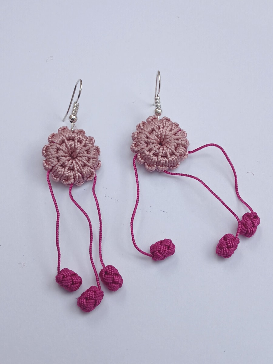 Multi Button Earrings