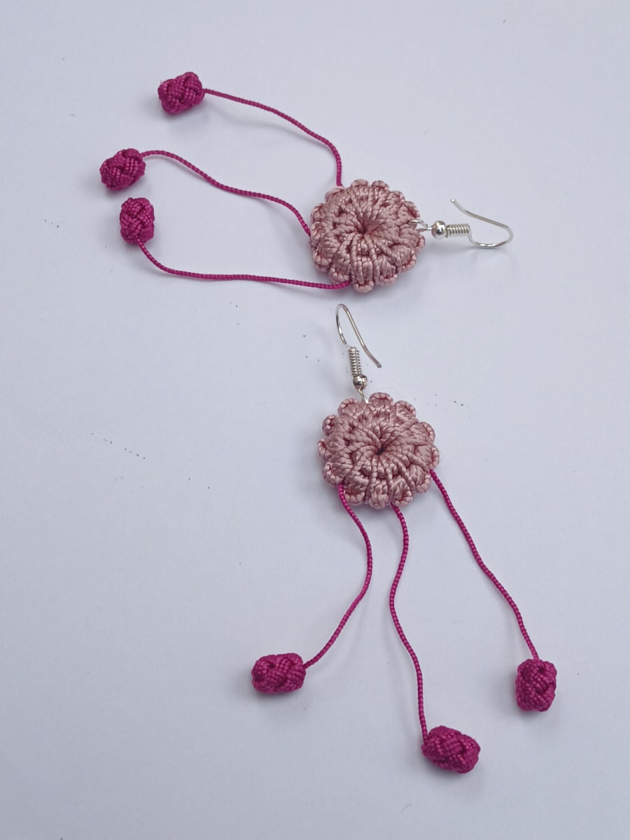 Multi Button Earrings