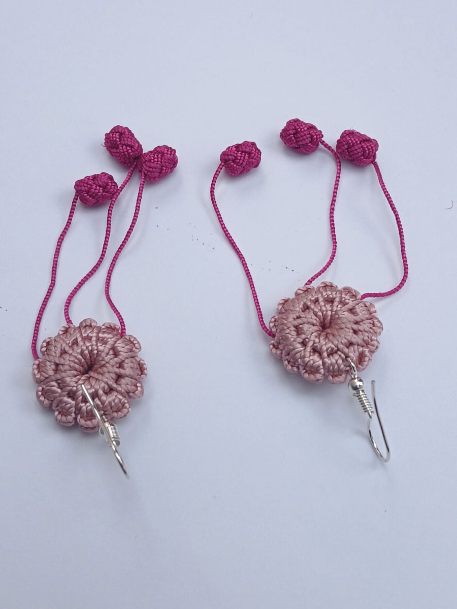 Multi Button Earrings