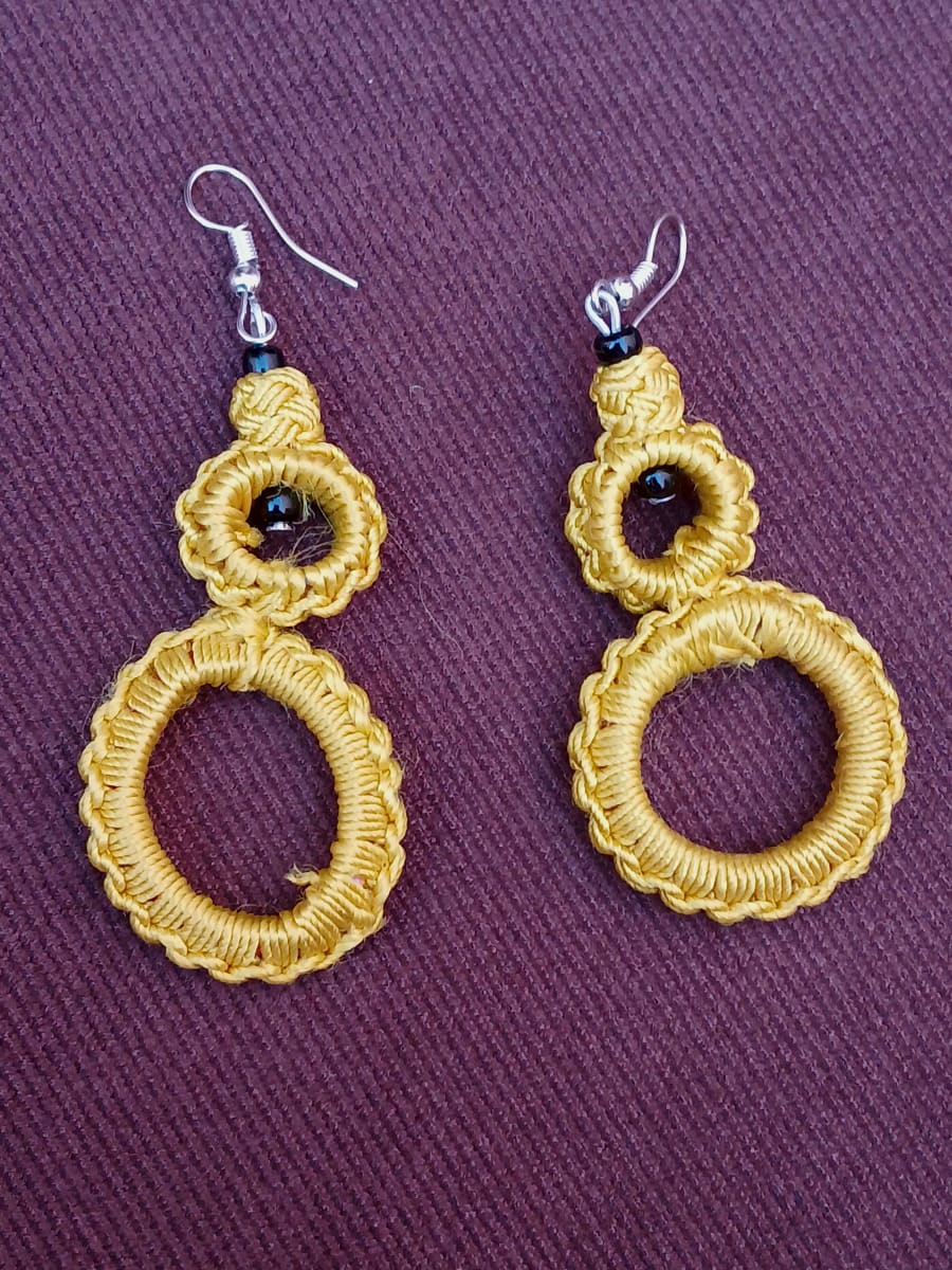 Multi Button Earrings