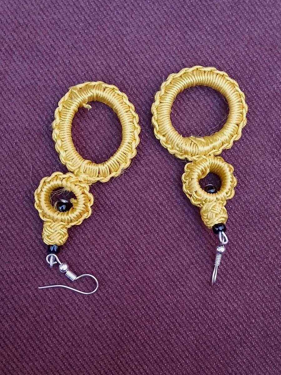 Multi Button Earrings