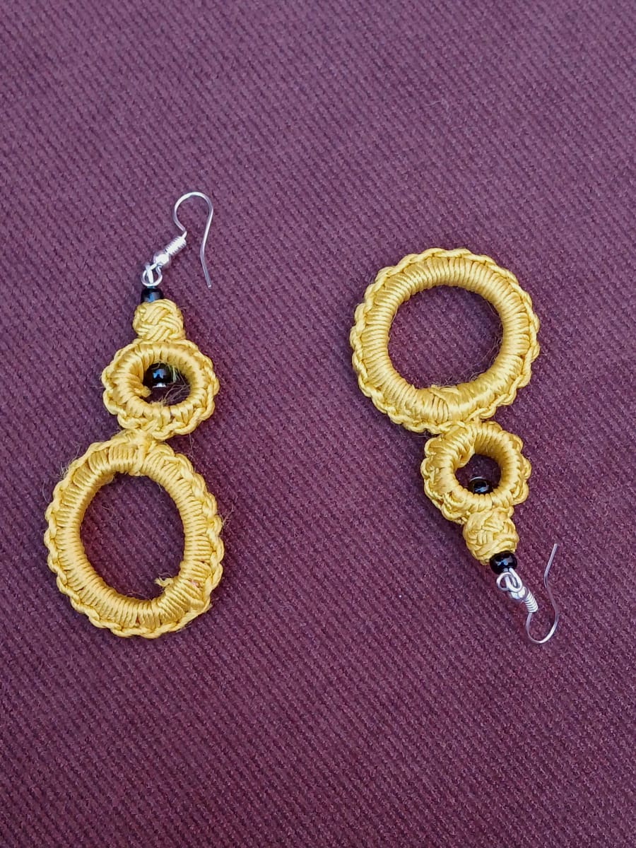 Multi Button Earrings