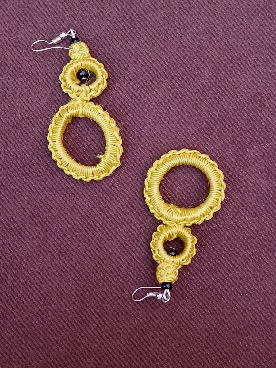 Multi Button Earrings