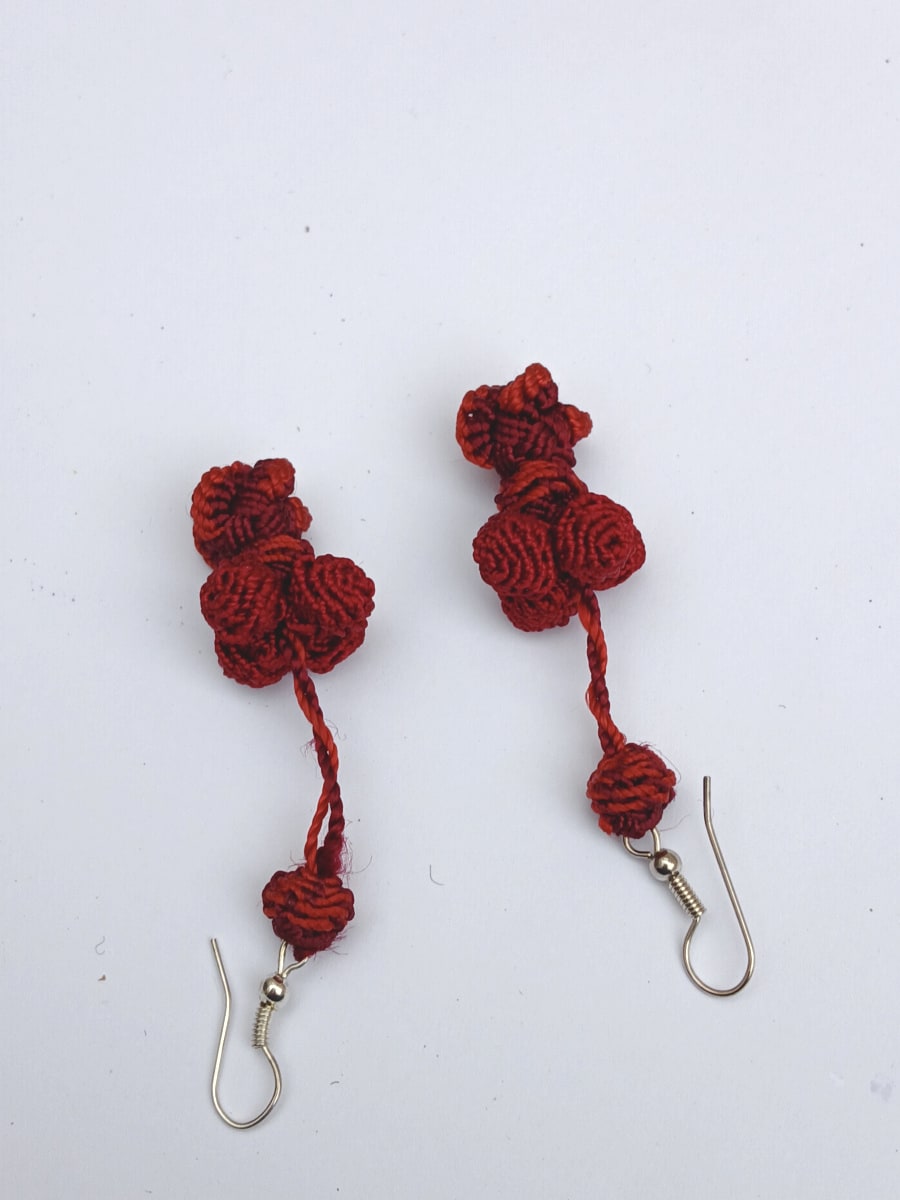 Multi Button Earrings