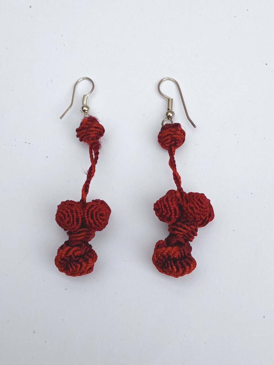 Multi Button Earrings