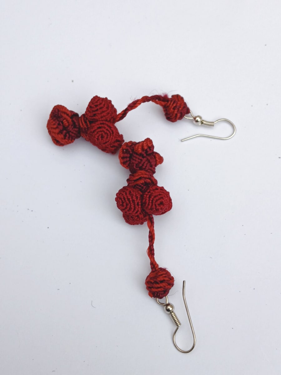 Multi Button Earrings