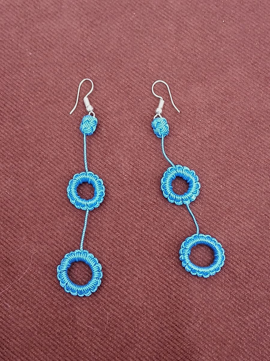 Multi Button Earrings